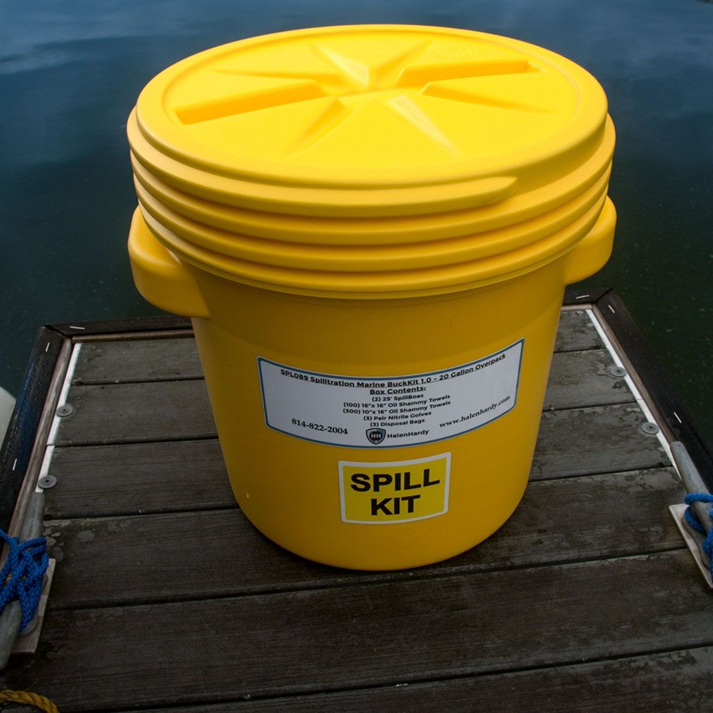 Waterproof Marine Spill Kit in Overpack