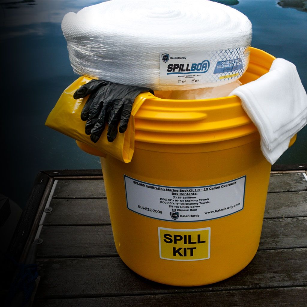 Marine Spill Kit in 20 Gallon Overpack