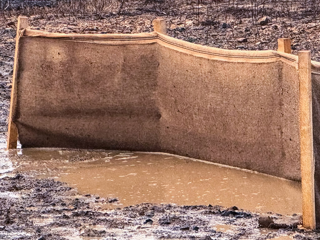 Biodegradable Silt Fence