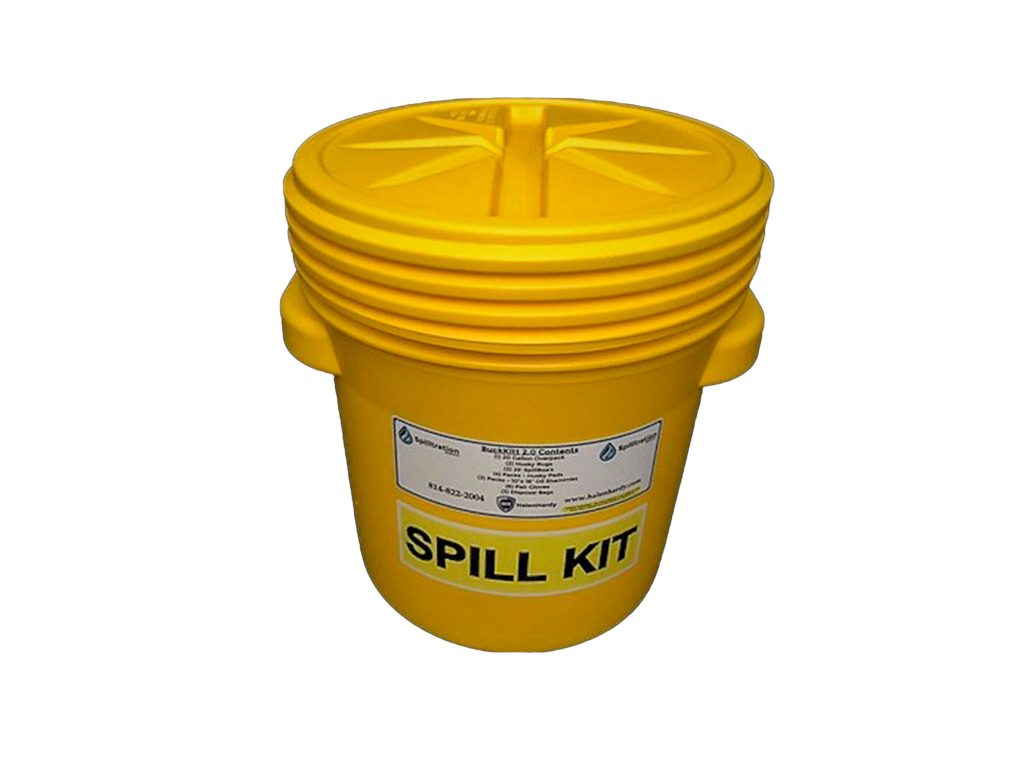 Marine Spill Kit in 20 Gallon Overpack - Spilltration® Absorbent Products