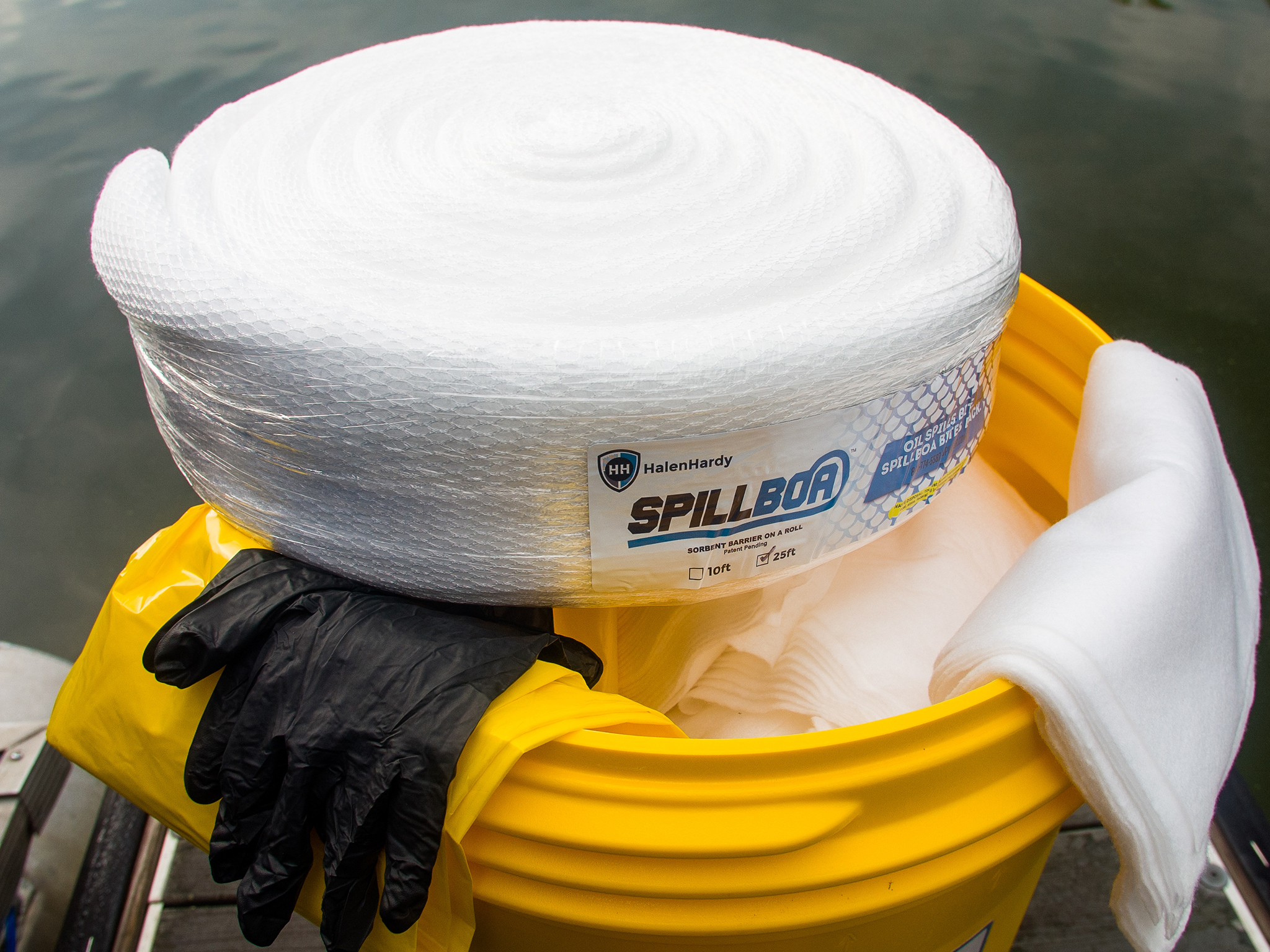 Marine Spill Kit in 6.5 Gallon Bucket for Docks & Marinas